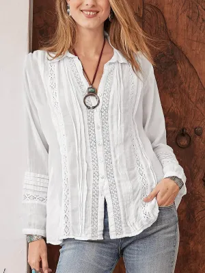 Cutout Long Sleeve Shirt