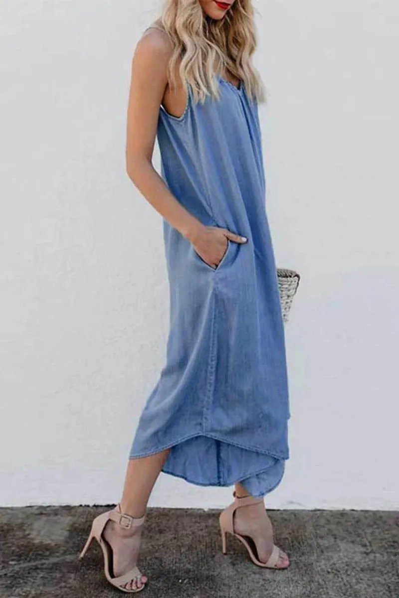 Flip Side Pocketed Trendy Striped Ruffle Jumpsuit