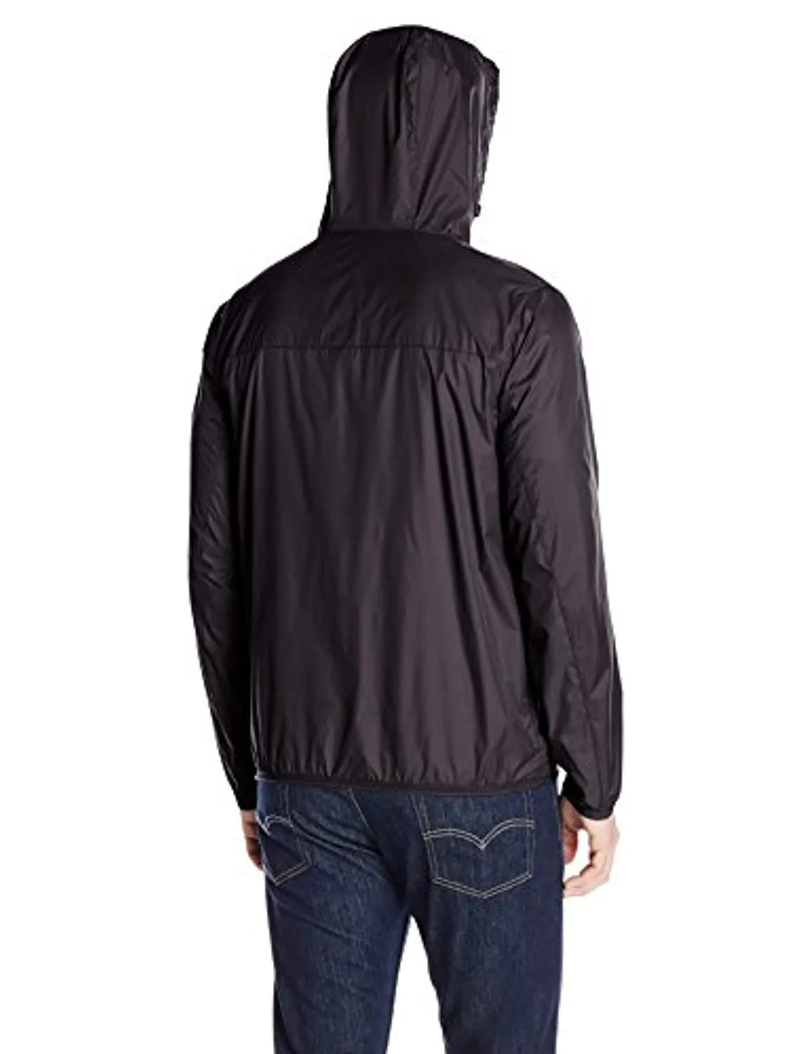 Levi's Men's Lightweight Hooded Packable Wind Breaker