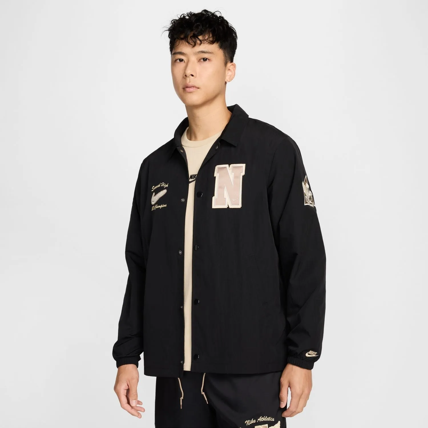 Swoosh High Coaches Jacket - Mens