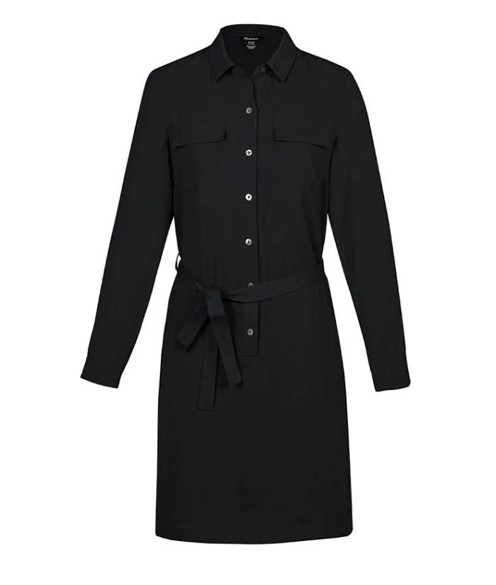 Womens Chloe Georgette Shirt Dress